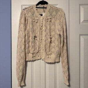 Zara Cream Sweater Brand new with tags